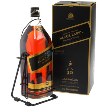 Johnnie Walker尊尼获加黑牌特制高级12年陈酿调配型苏格兰威士忌 4.5L