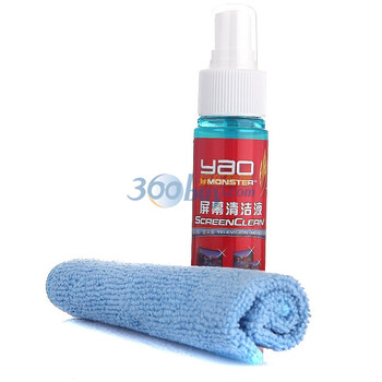 魔声（Monster）CLN KIT 液晶屏幕清洁套装（清洁液+清洁布）