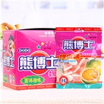 徐福记熊博士橡皮糖西洋柚味60g*10