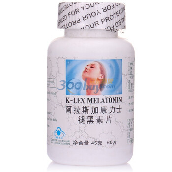 K-LEX阿拉斯加康力士褪黑素片60片