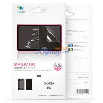 邦克仕（Benks）Magic HR高透耐刮花系列保护贴膜（适用于诺基亚NOKIA E6贴膜）