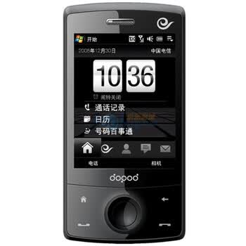 多普达（Dopod）S900c+ 3G手机（黑色）CDMA2000/CDMA 电信定制