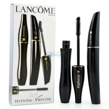 Lancome兰蔻睫毛膏黑色套装(催眠6.5ml+旋翘6.5ml)