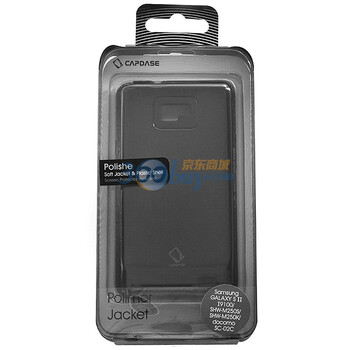 卡登仕（Capdase）经典玲珑胶套（黑色）手机保护套系列 适用于三星 GALAXY S II I9100 M250S M250K SC-02C