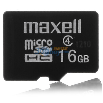 麦克赛尔（Maxell) 16G MicroSDHC(TF)存储卡（Class4）