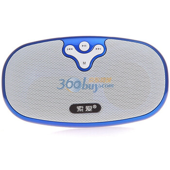 索爱（soaiy）S-118 便携式数码音箱 宝石蓝色