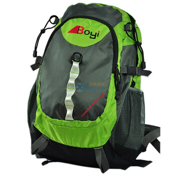 荷兰BOYI博兿旅游户外冲锋铁架背包BY09005绿色