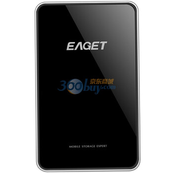 忆捷（EAGET）V9捷豹系列2.5英寸移动硬盘500G（银黑色）