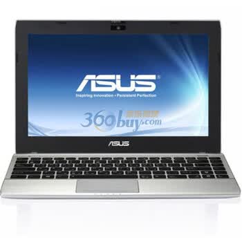 华硕（ASUS）1225B 11.6英寸轻薄笔记本（APU E-450 2G 500G HD6320 USB3.0 银色）