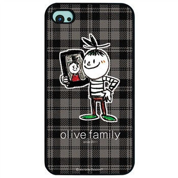橄榄（OLIVE） GL-FA15DB 哥的秘密4S 黑色 适用于Iphone4/Iphone4S