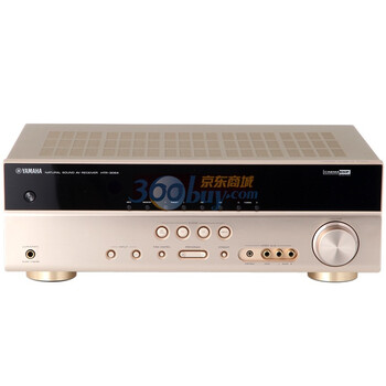 雅马哈(YAMAHA)HTR-3064 5.1声道数码家庭影院收音扩音机（功放）金色