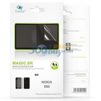 邦克仕（Benks）Magic SR磨砂防指纹系列保护贴膜 (适用于诺基亚 NOKIA E63贴膜）