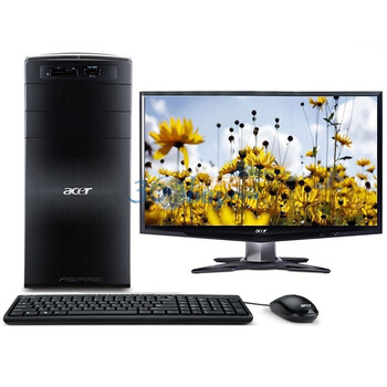宏碁（Acer） AM3970台式电脑（i5 2320 4G 1TB 1G独显 DVD 读卡器 无线键鼠 Win7）支持usb3.0