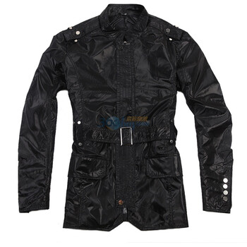 Genki男装特特殊面料黑色便服G03031002 XXL