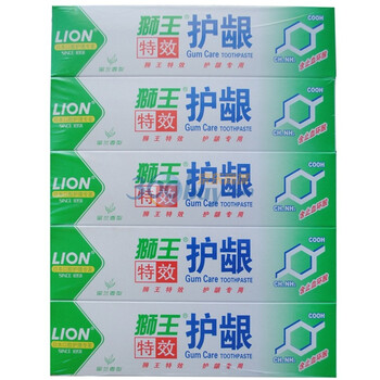 狮王特效牙膏(留兰香型)100G十支装