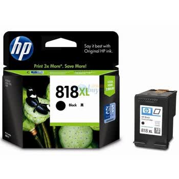惠普（HP） CC641ZZ 818XL 黑色墨盒（适用D1668 D2568 D2668 D5568 F4238）