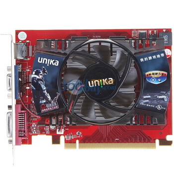 双敏（UNIKA）火旋风2HD5550 DDR5 V1024小牛版 650/3400 512M/128bit DDR5 PCI-E 显卡