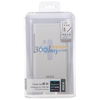 洛克（ROCK）诺基亚 NOKIA N9 裸壳 轻彩系列（白色）