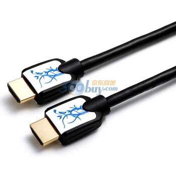 锐腾(RATTAN)欢乐系列 HDMI 数字高清视频线 (青花瓷)- 3米J001-10041