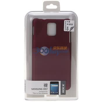洛克（ROCK）SAMSUNG三星 I997 Infuse 4G nakedshell裸壳（酒红色，超薄）
