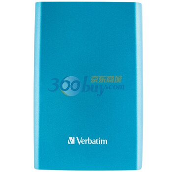威宝（Verbatim）2.5寸 USB3.0 开拓者系列 1TB 移动硬盘（蓝色）