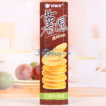 好丽友薯愿红酒牛排104g