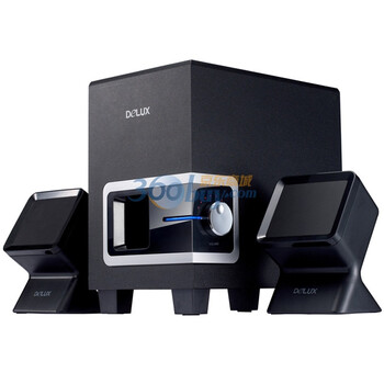 多彩（ＤＥＬＵＸ） DLS-X501 2.1多媒体音箱 黑银