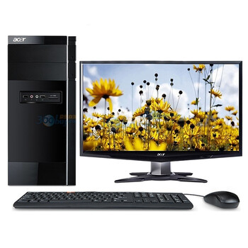 宏碁（Acer）AM1860台式电脑（i3-2120 2G 500G DVD 读卡器 键鼠 Linux）