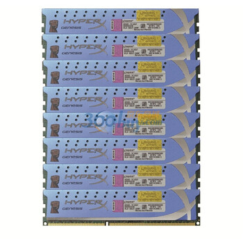 金士顿（Kingston）骇客神条 DDR3 1600 32GB(4Gx8条)台式机内存(KHX1600C9D3K8/32GX)