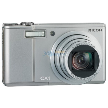 理光（Ricoh）CX1数码相机（银色）