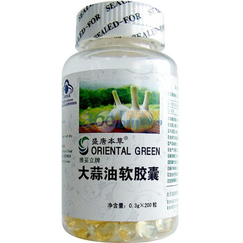 盛唐本草大蒜油软胶囊0.3g*200粒
