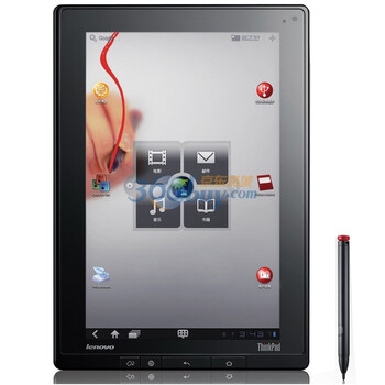 ThinkPad Tablet（1838-23C）10.1英寸平板电脑（Android3.1 16GB IPS屏 双摄像头 USB2.0 手写笔）