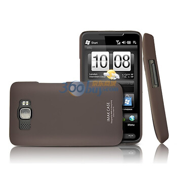 艾美克（IMAK）超薄彩壳 适用于HTC HD2（棕色）