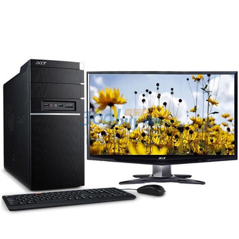宏碁（Acer）AM3160台式电脑 (Athlon II X2 260 2G 500G 512M独显 读卡器 DVD Linux )