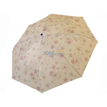 kobold三折旋转晴雨伞500R繁花紫