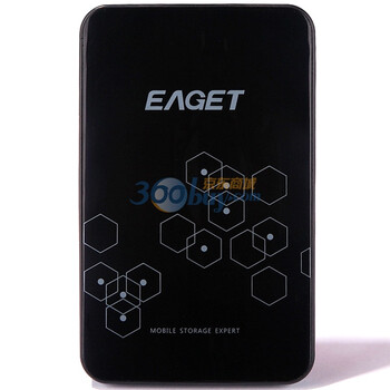 忆捷（EAGET）E609 2.5英寸USB3.0移动硬盘500G(黑色)