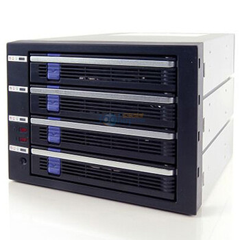 ICY DOCK MB454SPF-B 3.5寸内置3转4硬盘抽取模组