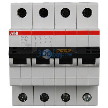 ABB 微型/小型断路器/空开 四开 32A SH204-C32