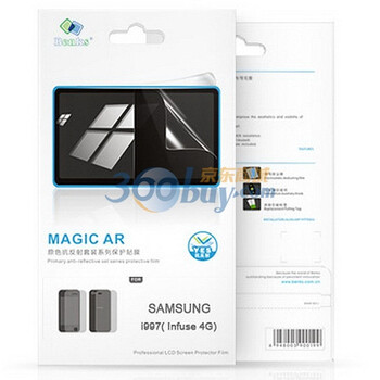 邦克仕（Benks）Magic AR原色抗反射套装系列保护贴膜 (适用于三星SAMSUNG i997 Infuse 4G贴膜)