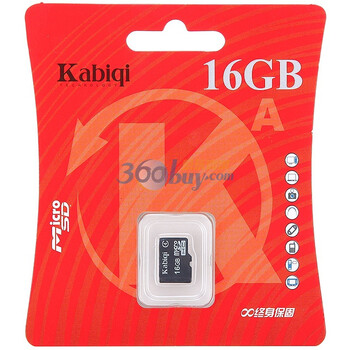 卡士奇（kabiqi）16G MicroSDHC(TF)存储卡 （Class4）