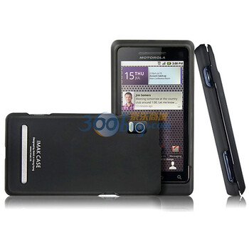艾美克（IMAK)超薄彩壳 适用于MOTO A955(Droid2) 黑色