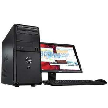 戴尔（Dell）V230D-706B台式电脑（双核E3400 2G内存 500G硬盘 DVD 键鼠）