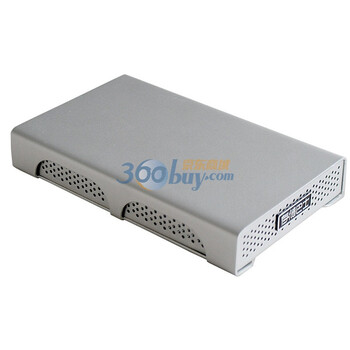 元谷存储巴士T260 2.5寸SATA移动硬盘盒 USB3.0 银色