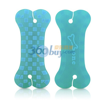 Bone 方格耳机绕线器 蓝色