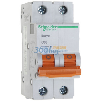 施耐德（Schneider）EA9AN2PC63 小型断路器2P C63A