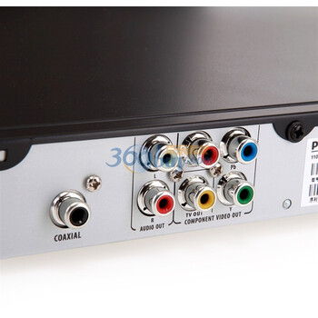 
                                        飞利浦（PHILIPS）DVP3600/93 DVD播放机 CD播放器 VCD播放器 音箱 音响 影碟机 USB CD转USB闪存强纠错 黑色                