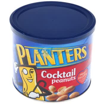 Planters绅士油焗鸡尾花生340g