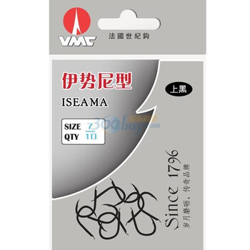 VMC法国世纪渔钩伊势尼上黑型7号10包