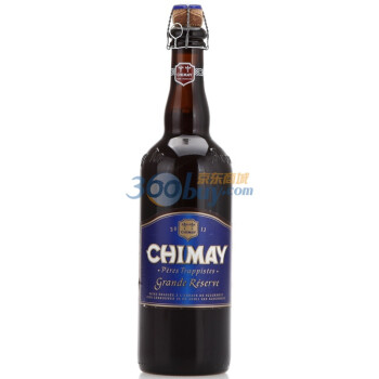 比利时Chimay智美蓝帽啤酒 瓶装 750ml