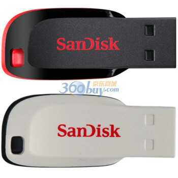 SanDisk（闪迪）Cruzer CZ50 8GB 黑白U盘套装U盘